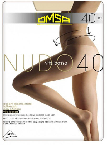 Колготки без трусиков «Nudo 40»
