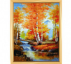 Алмазная мозаика «Осенняя роща»