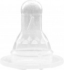 Соска силиконовая (6 мес +, быстрый поток)