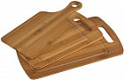 Набор досок разделочных (бамбук, 3 шт)
