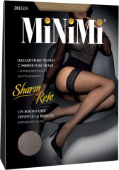 Чулки с эффектом тюля «Sharm Rete 20»