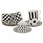 Кофейный набор «Черно-белое»