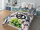 Детский комплект постельного белья «Marvel» (арт.20049+8382/1, 1,5-спальный, поплин, 1 наволочка 50х70)