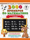 3000 примеров по математике. 3-4 класс. Внетабличное умножение и деление