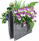 Грядка перекидная вертикальная (2 кармана, 26×66 см)