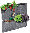 Грядка вертикальная (4 кармана, 50×50 см)