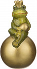 Фигурка «Лягушка с жемчужиной» (8,2×7,7×14,5 см)
