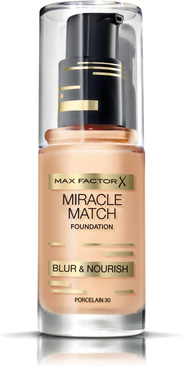 Тональная основа «Miracle Match», оттенок 30-9327 Porcelain | Max Factor