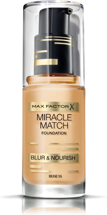 Тональная основа «Miracle Match», оттенок 55-9648 Beige | Max Factor