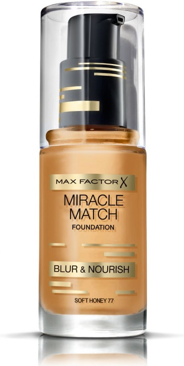 Тональная основа «Miracle Match», оттенок 77-9846 Soft Honey | Max Factor
