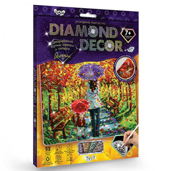 Набор для создания алмазной мозаики «Набор 8» | Diamond | Danko Toys