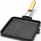 Сковорода-гриль со складной ручкой