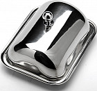 Масленка нержавейка (14,5х11,3х7,5 см)