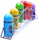 Набор для специй на подставке (6 предметов)