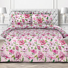 Комплект постельного белья «Цветущая магнолия» (арт. 6403-1/31067-6, 1,5-спальный, поплин, 2 наволочки 70х70)