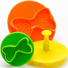 Формочки с поршнем «Бантик» (3 шт)