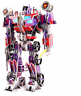 3D пазл из пенокартона «Робот Кибер-молния»
