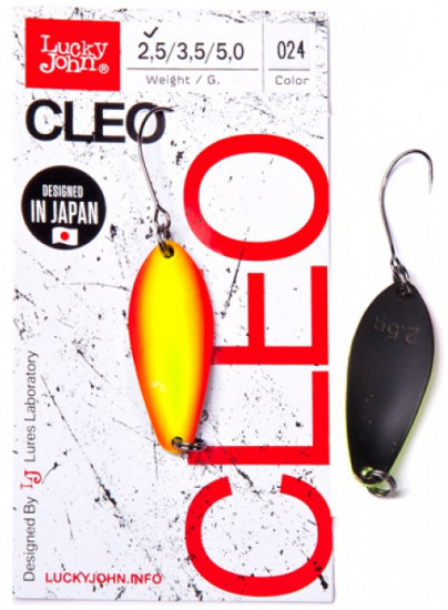 Блесна колеблющаяся «Cleo», 3,5 г, цвет 024