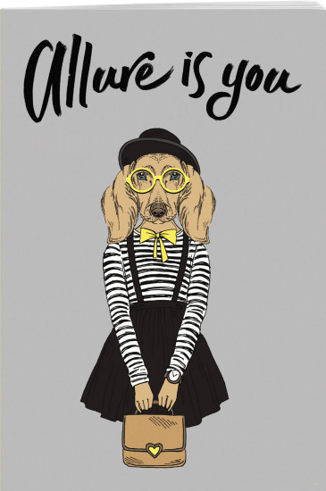 Блокнот «Allure is you»