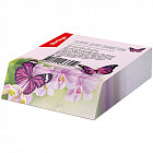 Блок для записи декоративный на склейке «Бабочки» (9х11х3 см)