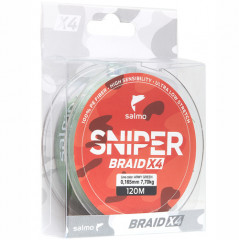 Леска плетеная « Sniper Braid Army Green», длина 91 м, зеленый