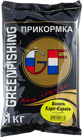 Прикормка «Карп/Карась» (ваниль,1 кг)