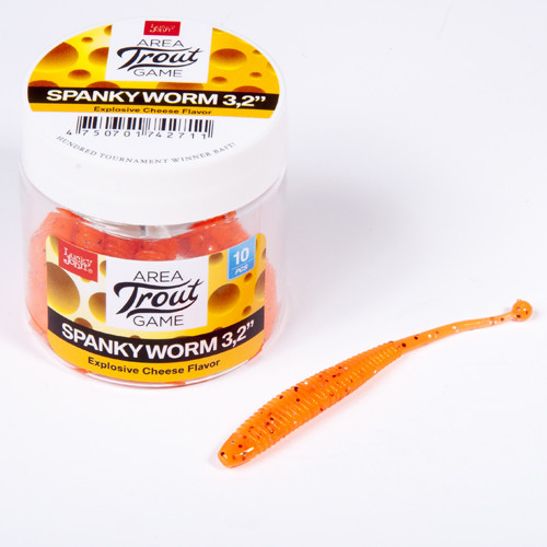 Слаги съедобные искусственные «Spanky Worm 8.0» (цвет 036, 10 шт)