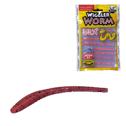 Слаги съедобные искусственные «Wiggler Worm 5.84» (цвет 052, 9 шт)