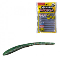 Слаги съедобные искусственные «Wiggler Worm 5.84» (цвет PA16, 9 шт)