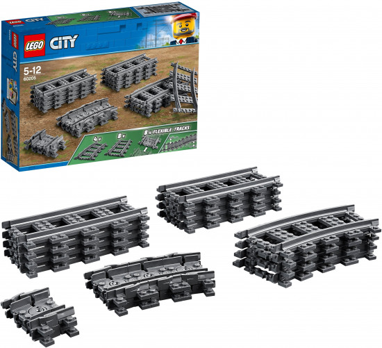 Конструктор LEGO® City 60205 Рельсы. Tracks