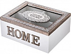 Шкатулка для чая «Home» (4 секции, 20×17×8 см)