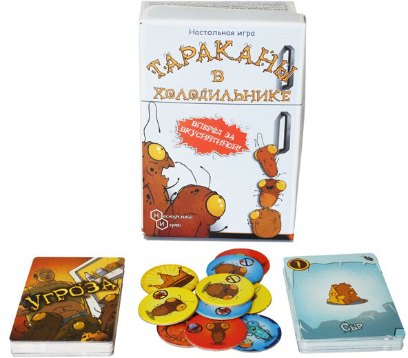 Настольная игра «Тараканы в холодильнике» | Нескучные игры