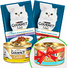 Корм для кошек Gourmet (3+1, 85 г)