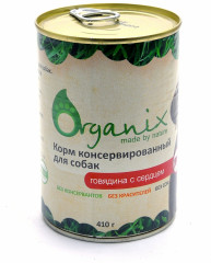 Консервы для собак с говядиной и сердцем (410 гр)