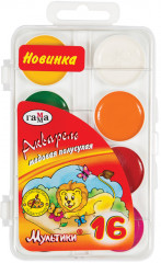 Акварель (медовая, 16 цветов)