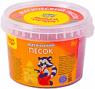 Песок для лепки (2 формочки, малиновый)