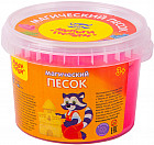 Песок для лепки (2 формочки, розовый)