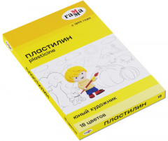 Пластилин (18 цветов)