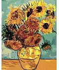 Картина по номерам «Ван Гог. Подсолнухи»