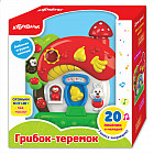 Игрушка музыкальная «Грибок-теремок»