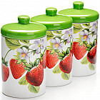 Банки для сыпучих продуктов (400 мл, 3 шт.)