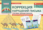 Коррекция нарушений письма. Слоговые таблицы и рисунки. Демонстрационный материал