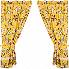 Комплект штор для кухни с прихватами (100×180 см)