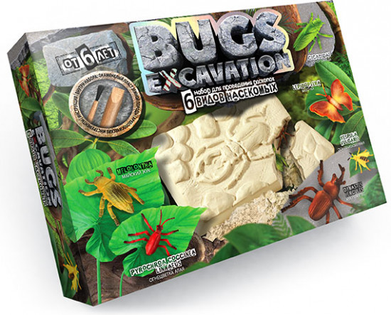 Набор для проведения раскопок «Bugs Excavation. Жуки»