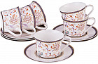Набор чайный на 6 персон (12 предметов, 240 мл)