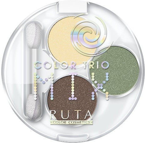 Тени для век, оттенок 305 | Color trio mix | RUTA