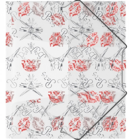 Папка на резинках