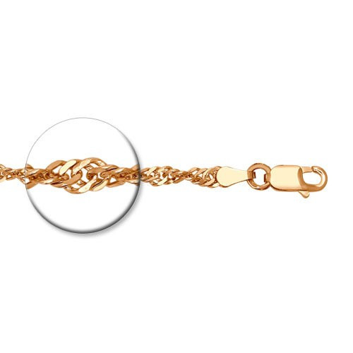 Цепь из золоченого серебра