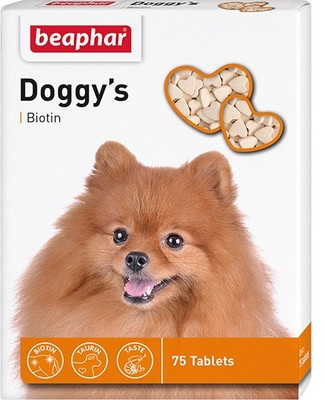 Добавка кормовая  для собак «Doggy's Biotine» (75 таблеток)