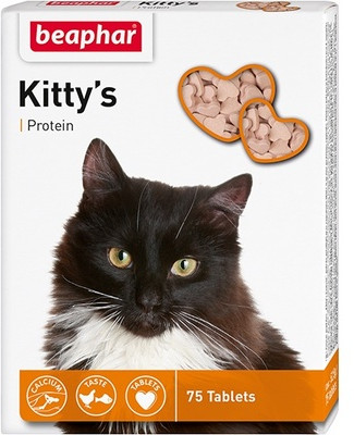 Добавка кормовая  с протеином для кошек «Kitty's Protein» (180 таблеток)